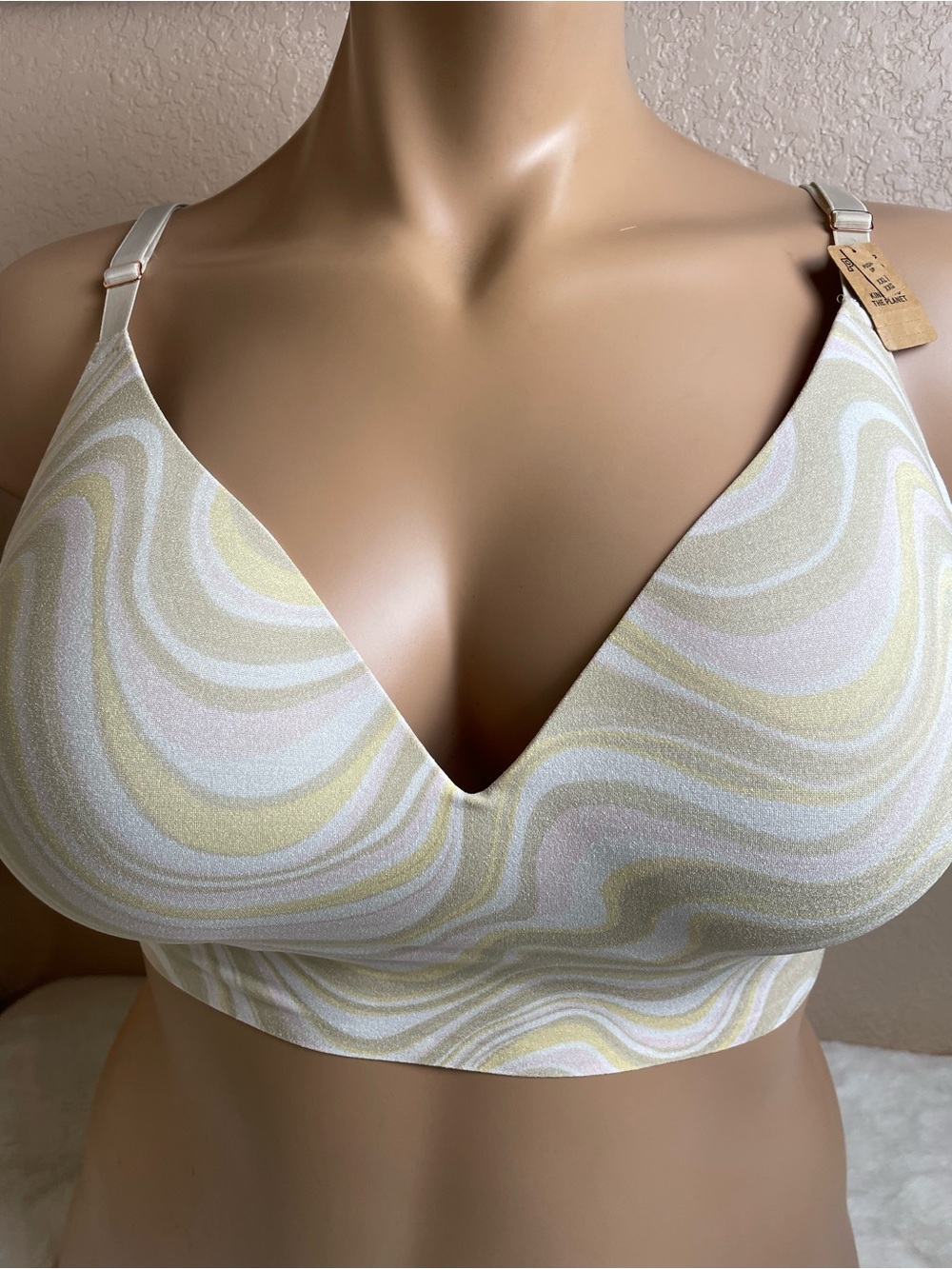 PINK Victoria's Secret Pastel Swirl Seamless Bralette